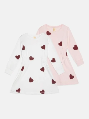 Sukienka letnia Friboo By Zalando jasnoróżowy