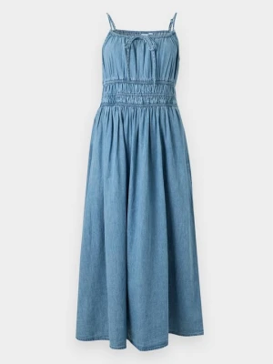 Sukienka letnia GAP jasnoniebieski denim
