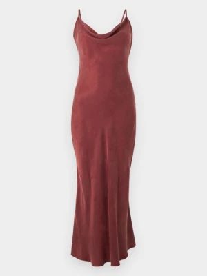 Sukienka letnia Guess bordowy