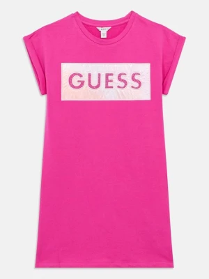 Sukienka letnia Guess fioletowy