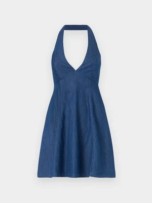 Sukienka letnia Hollister Co. jasnoniebieski denim