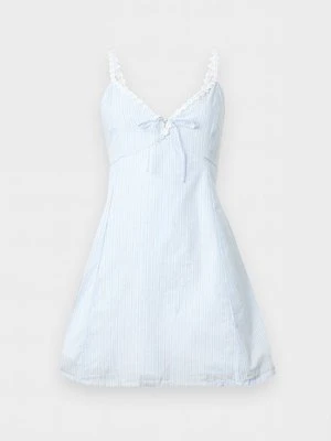 Sukienka letnia Hollister Co. jasnoniebieski