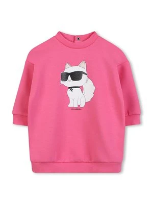 Sukienka letnia KARL LAGERFELD KIDS