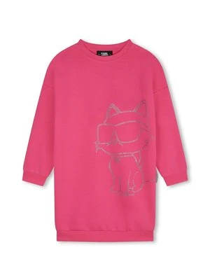Sukienka letnia KARL LAGERFELD KIDS