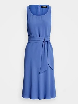 Sukienka letnia Lauren Ralph Lauren błękit królewski