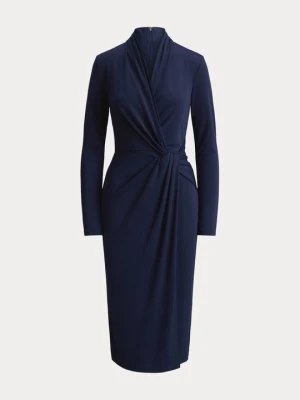 Sukienka letnia Lauren Ralph Lauren granatowy