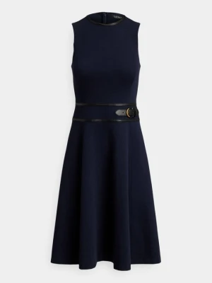 Sukienka letnia Lauren Ralph Lauren granatowy