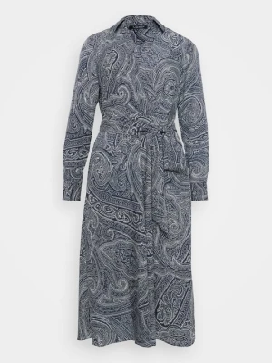 Sukienka letnia Lauren Ralph Lauren granatowy