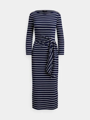 Sukienka letnia Lauren Ralph Lauren granatowy