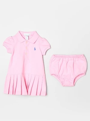 Sukienka letnia Lauren Ralph Lauren niebieski