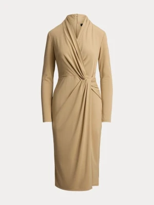 Sukienka letnia Lauren Ralph Lauren tan
