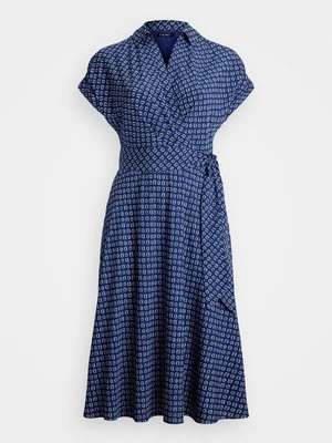 Sukienka letnia Lauren Ralph Lauren niebieski
