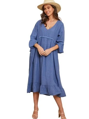 Sukienka letnia Le Monde du Lin