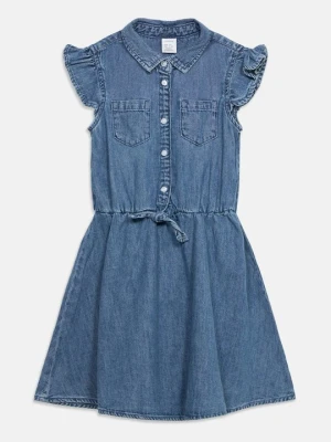Sukienka letnia Lindex niebieski denim