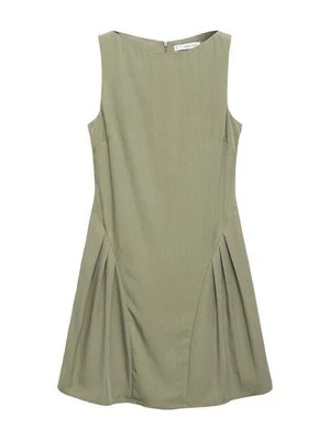 Sukienka letnia Mango khaki