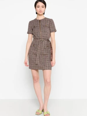 Sukienka letnia MARCIANO BY GUESS piaskowy