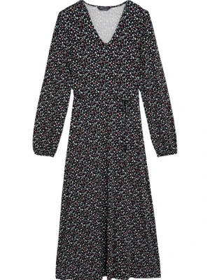 Sukienka letnia Marks & Spencer czarny
