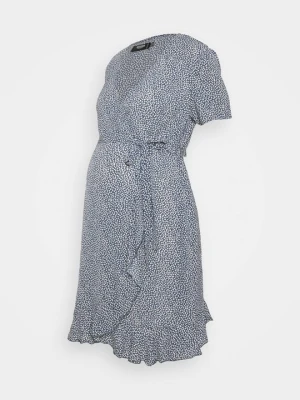 Sukienka letnia Missguided niebieski denim