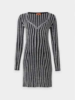 Sukienka letnia Missoni srebrny