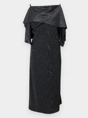 Sukienka letnia MM6 Maison Margiela czarny