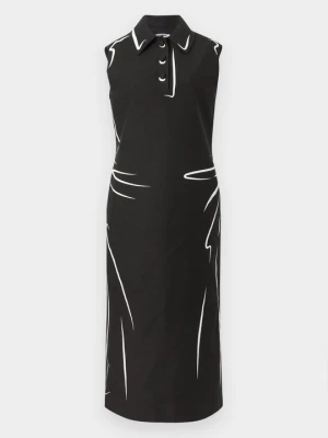 Sukienka letnia MOSCHINO czarny