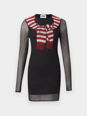 Sukienka letnia MOSCHINO czarny
