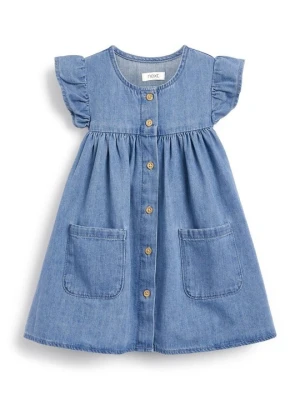 Sukienka letnia Next niebieski denim