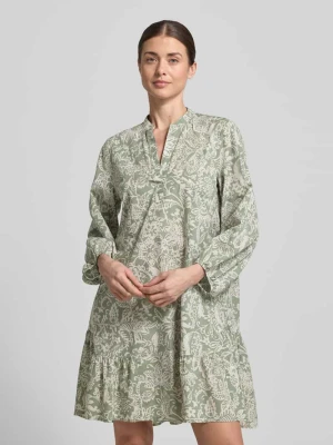 Sukienka letnia o kroju loose fit z mieszanki bawełny i lyocellu Marc O'Polo