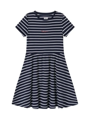 Sukienka letnia Pepe Jeans granatowy