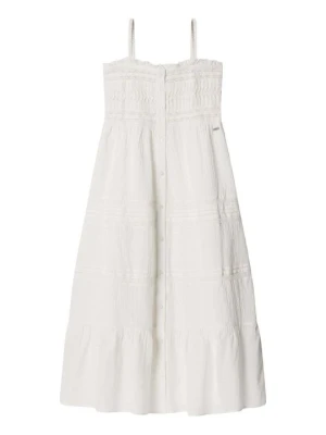Sukienka letnia Pepe Jeans mleczny