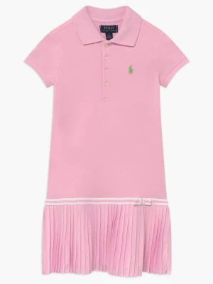 Sukienka letnia Polo Ralph Lauren jasnoróżowy