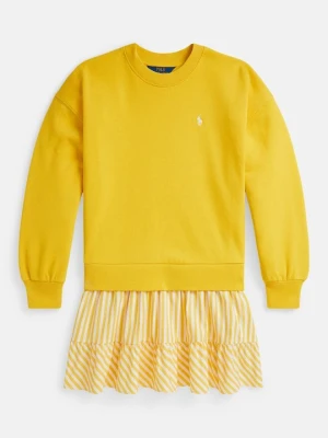 Sukienka letnia Polo Ralph Lauren żółty