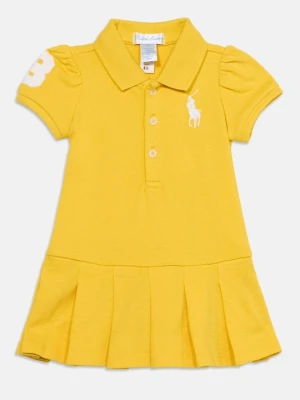 Sukienka letnia Polo Ralph Lauren żółty