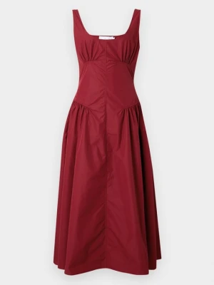 Sukienka letnia Proenza Schouler ciemnoczerwony