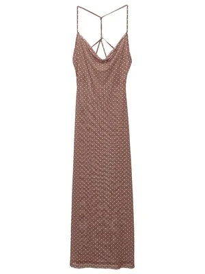 Sukienka letnia PULL&BEAR brązowy