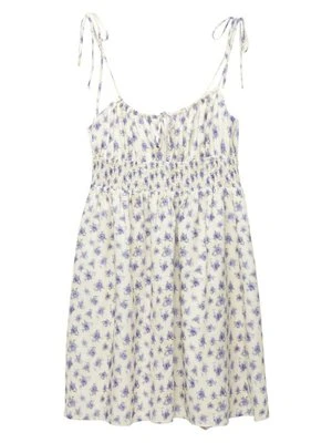 Sukienka letnia PULL&BEAR biały