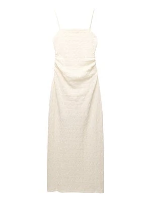 Sukienka letnia PULL&BEAR beżowy