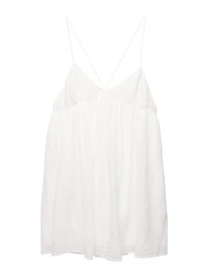 Sukienka letnia PULL&BEAR biały
