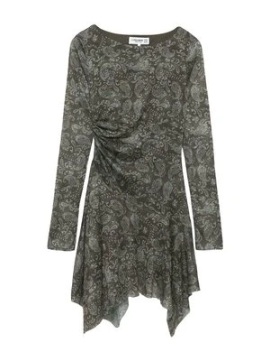 Sukienka letnia PULL&BEAR khaki