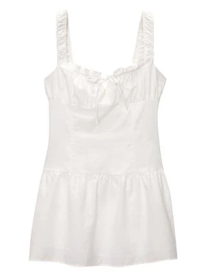 Sukienka letnia PULL&BEAR biały