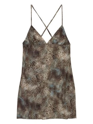 Sukienka letnia PULL&BEAR brązowy