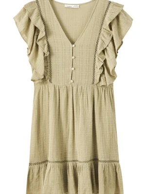 Sukienka letnia PULL&BEAR brązowy