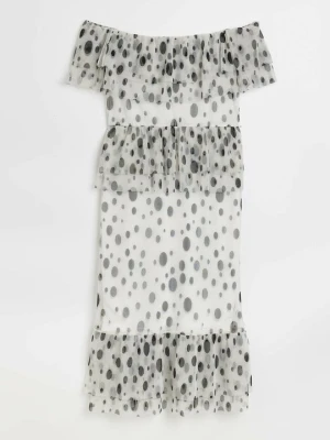 Sukienka letnia River Island mleczny