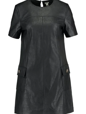 Sukienka letnia River Island woskowany denim