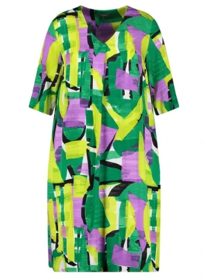 Sukienka letnia Samoon jasnozielony