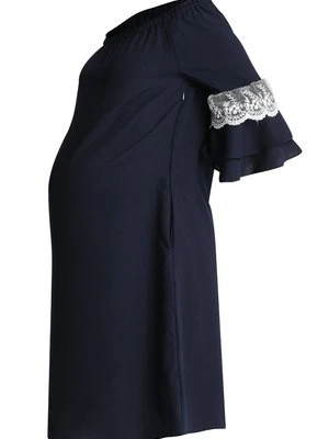 Sukienka letnia Spring Maternity granatowy