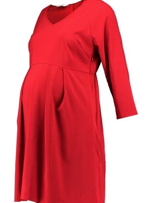 Sukienka letnia Spring Maternity czerwony