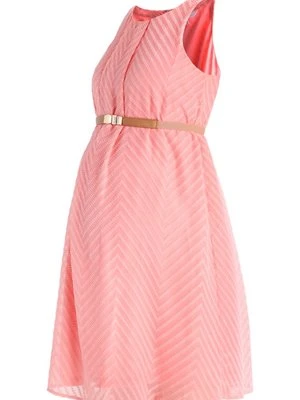 Sukienka letnia Spring Maternity różowy