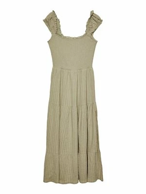 Sukienka letnia Stradivarius khaki
