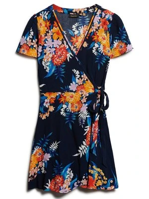 Sukienka letnia Superdry niebieski